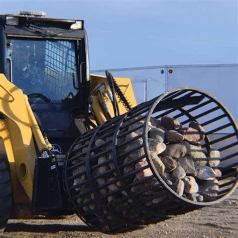 skid steer attachments rock picker|flexxifinger quicker picker rock.